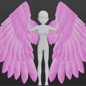 Hot Pink Wings