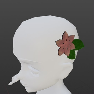 Gracidea Flowers Hair clips