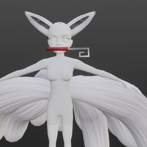 Shrine Kitsune Set
