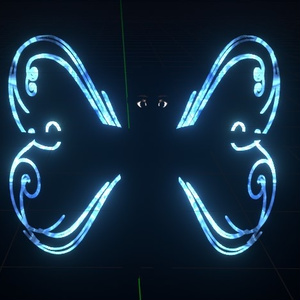 Neon Fairy Wings