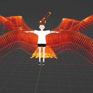 Flamed Seraphoenix Alt Tail