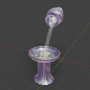 Amethyst Fountain  Animated