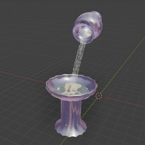 Amethyst Fountain Animated