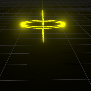 Glowing Golden exorcist Halo