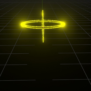 Glowing Golden exorcist Halo