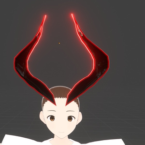 Glowing Fighting Spirit Horn Crown 缩略图 2