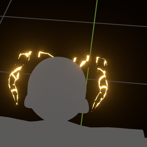glowing lava bull horns VRM 缩略图 5