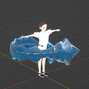 Rigged Icy Tail