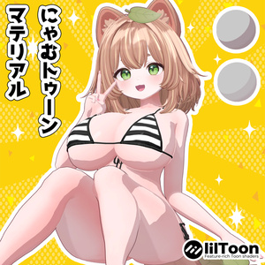 にゃむトゥーンマテリアル liltoonプリセット