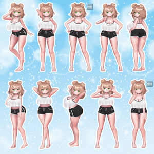 ✨Vket限定50％OFF✨【無料版あり】簡単設定！おはツイポーズ集2 缩略图 2