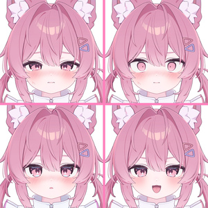 【プラム専用】かわいい表情セット 24種【Face Animation】 缩略图 6