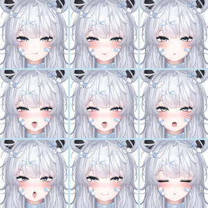 ✨Vket限定50％OFF✨クマリお姉さんPrefab＋表情アニメーション27種 缩略图 6