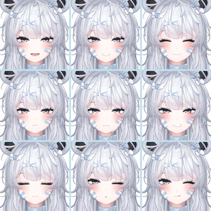 ✨Vket限定50％OFF✨クマリお姉さんPrefab＋表情アニメーション27種 缩略图 4