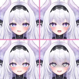 【愛莉専用】かわいい表情セット 24種【Face Animation】 缩略图 4