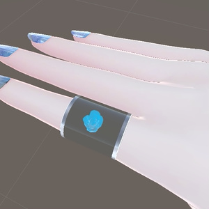 【無料】透明リング【VRChat】 缩略图 4