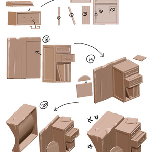 レーゲンスブルク 闇龍の倉庫ダンジョン ガレージキット - ミロのお店