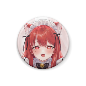 猫耳メイド缶バッジ メスガキVer.