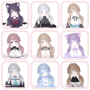 ゆるふわツインテール♡12アバター対応 缩略图 13