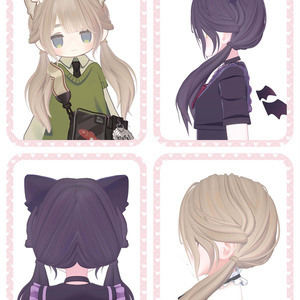 ゆるふわツインテール♡12アバター対応 缩略图 15