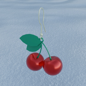 Cherry Earring / チェリーイヤリング