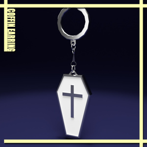 Coffin earring 棺おけ イヤリング [100円] 缩略图 4