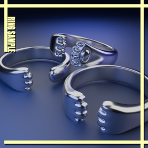 Cat Foot Ring / Cat Paw Ring / [猫 足裏 指輪] [リング] 缩略图 4