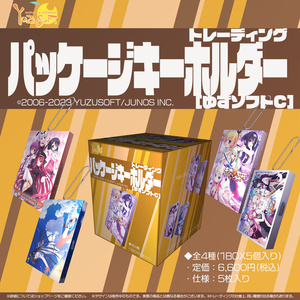 パープルソフトウェア　アクリルキーホルダーまとめ売り パープルソフトウェアA】パッケージキーホルダー(全5種1BOX5個