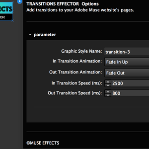 TRANSITION EFFECTOR