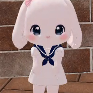 【cluster向けVRM】うさみ まりん / Mint Cat Studio Sailor Bunny Student v1.0