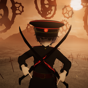 [vrchat] black sword [3d model]