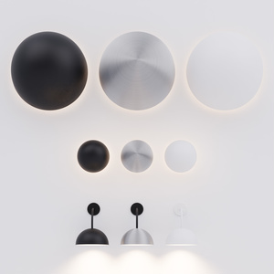 モダンなブラケットライト【3Dモデル】Modern Wall Light