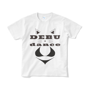 キャットロゴTシャツ(デザインyoppi様)ホワイト
