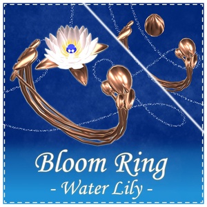 花ひらく指輪 Bloom Ring -WaterLily-