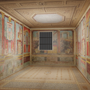 絵画の部屋【3Dモデル】
