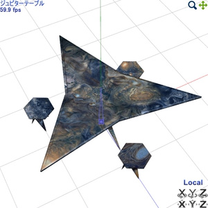 ジュピターテーブル＆チェア【３Dモデル】 缩略图 11