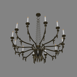 シャンデリア2「chandelier2」【3Dモデル】 缩略图 5