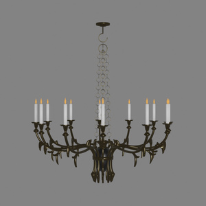 シャンデリア2「chandelier2」【3Dモデル】 缩略图 6