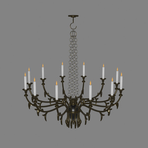 シャンデリア2「chandelier2」【3Dモデル】 缩略图 4