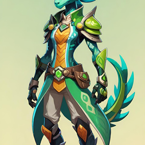 Emerald Dragon Knight