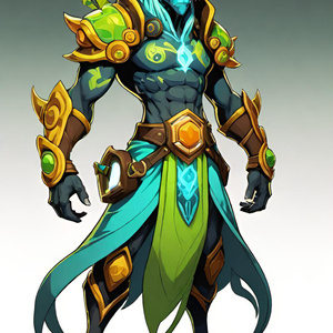 Ethereal Elemental Warrior
