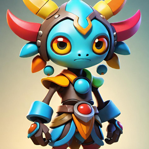 Mystical Horned Guardian