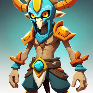 Mystical Horned Warrior