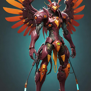 Scarlet Wing Guardian