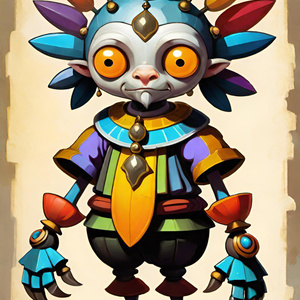 Colorful Jester.