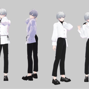 撮影向け！首を痛めた男のポーズアニメーション30種 缩略图 3
