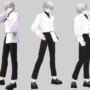 撮影向け！首を痛めた男のポーズアニメーション30種 缩略图 4