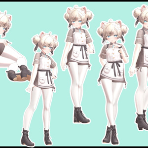 自撮り用ポーズアニメーション50種 ～とんかつ～ 缩略图 2