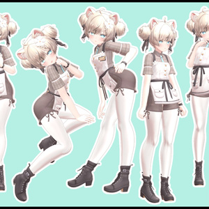 自撮り用ポーズアニメーション50種 ～とんかつ～ 缩略图 10