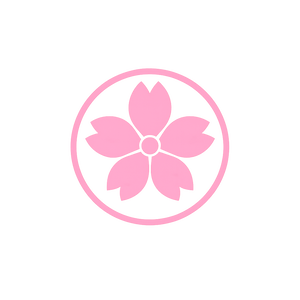 MINIMAL SILHOUETTE ICON –桜花びら / Flower / Simple / Color