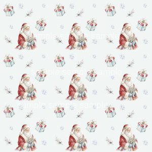 大人のクリスマス｜大人の和モダン水彩パターン